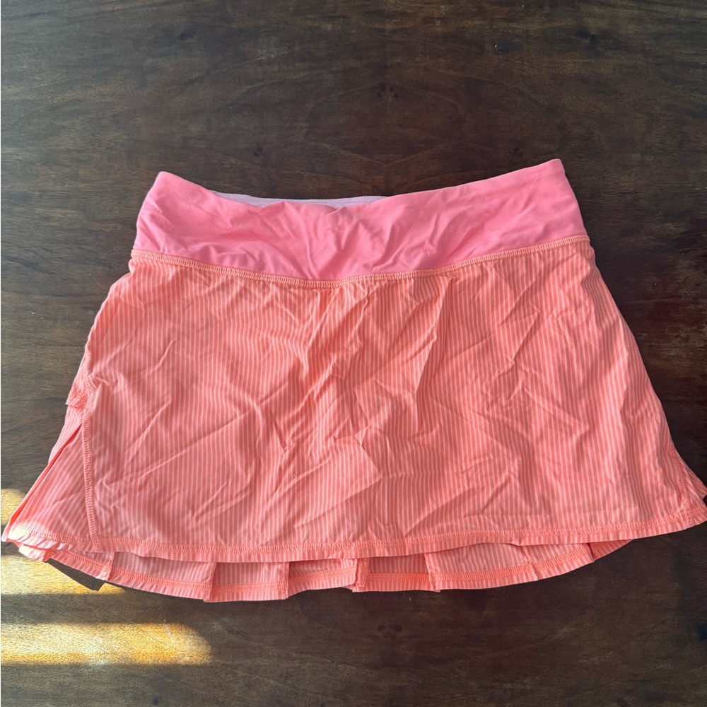 Lululemon stripped skirt